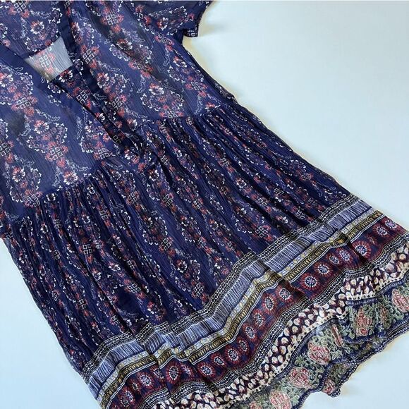 Anthropologie Maeve Adrian Sheer Tunic Dress Small - Picture 7 of 9